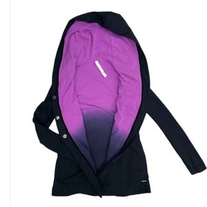 Lululemon Ombre Awareness Snap Button Closure Hoodie Jacket